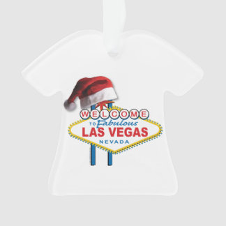 Christmas Welcome to Las Vegas Sign Ornament