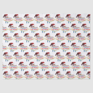 Christmas Welcome to Las Vegas Sign Tissue Paper