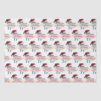 Christmas Welcome to Las Vegas Sign Tissue Paper