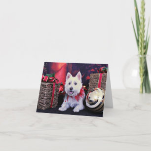 Christmas - West Highland Terrier - Madison Holiday Card