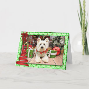 Christmas - West Highland Terrier - Polo Holiday Card