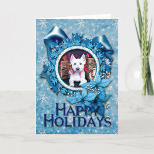 Christmas - Westie - Bella Holiday Card