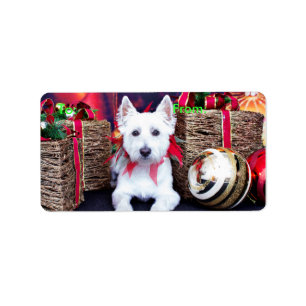 Christmas - Westie - Bella Label