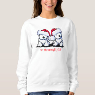 Christmas Westie Duo T-Shirt Sweatshirt