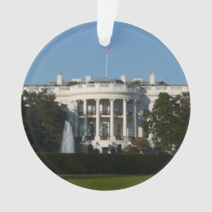 Christmas White House for Holidays Washington DC Ornament