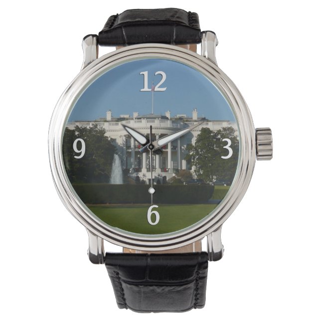 Christmas White House for Holidays Washington DC Watch (Front)