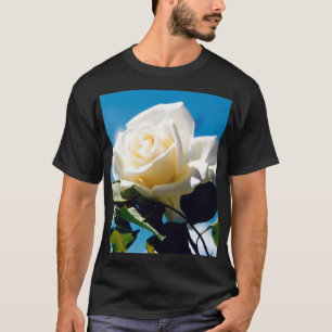 Christmas White rose - Celebrating Life  T-Shirt