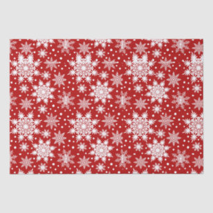  Christmas  White Snowflake Seamless Pattern  Tissue Paper