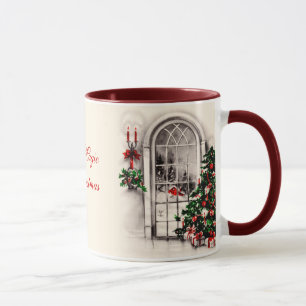 Christmas Window Coffee Mug