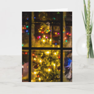 Christmas Window Holiday Card