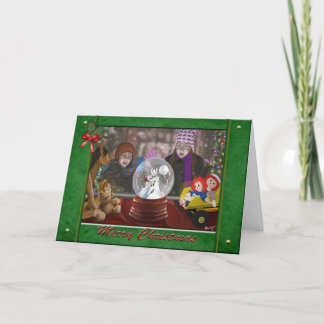 Christmas Window Holiday Card