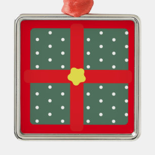 Christmas Window Holiday Present Metal Tree Decoration