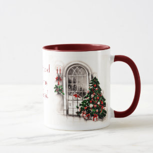 Christmas Window Lights Photo Mug