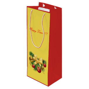 Christmas Wine Gift Bag