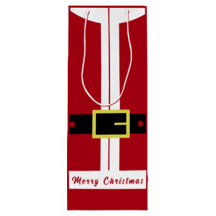 Christmas Wine Gift Bag Santa Claus Gifts - Funny
