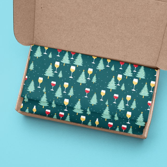 Christmas Wine Lover  Tissue Paper (Creator Uploaded)
