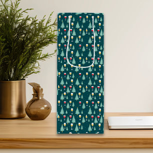 Christmas Wine Lover  Wine Gift Bag