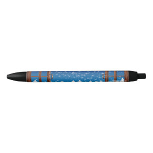 Christmas Winter Design Black Ink Pen