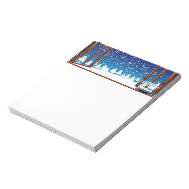 Christmas Winter Design Notepad (Rotated)