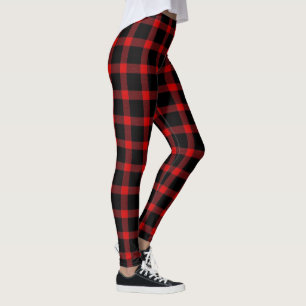 Christmas/Winter flannel Leggings