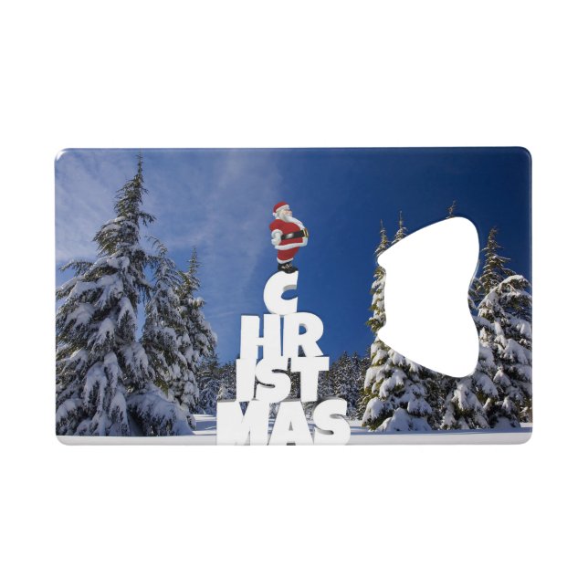 Christmas winter landscape (Back Horizontal)