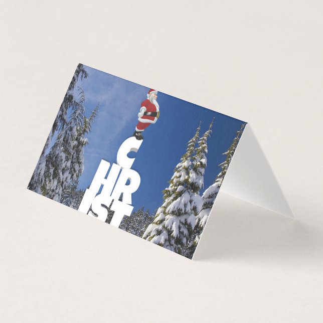 Christmas winter landscape (Front)