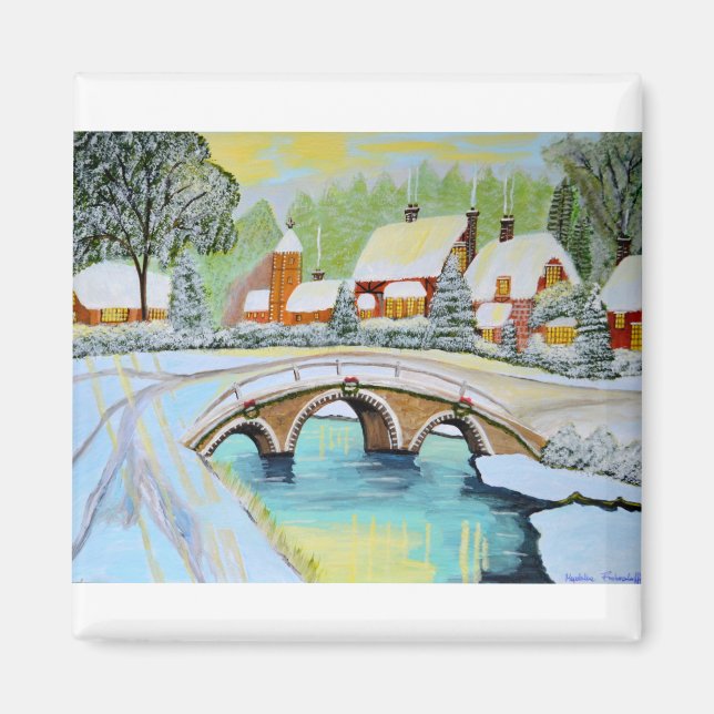 Christmas Winter Magnet (Front)