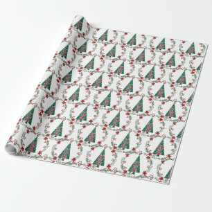 Christmas Winter Patterns Wrapping Paper