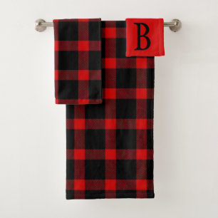 Christmas/Winter personalised flannel Bath Towel Set