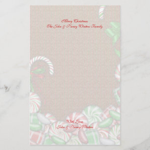 Christmas Winter Scenes Stationery