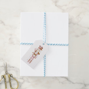 Christmas winter wonderland customise Nutcracker Gift Tags