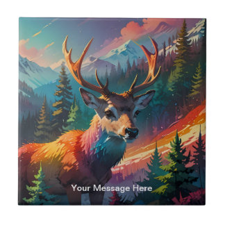 Christmas Winter Wonderland Holiday Season Tile