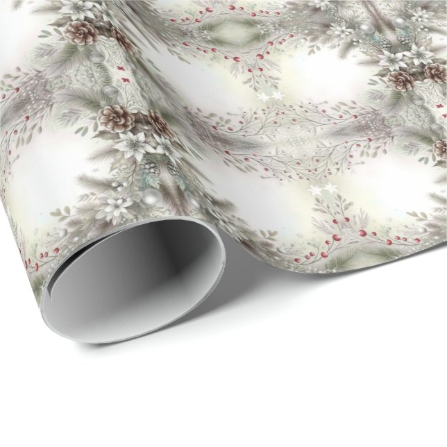 Christmas Winter Wrapping Paper (Roll Corner)