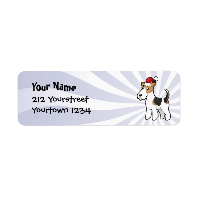 Christmas Wire Fox Terrier (Front)