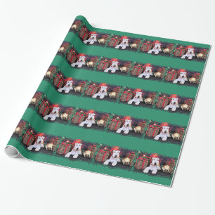 Christmas - Wire Fox Terrier - Dexter Wrapping Paper