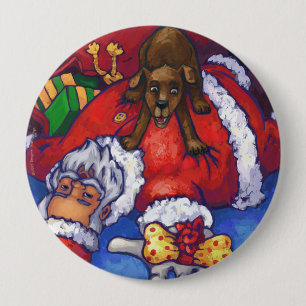 Christmas Wish 10 Cm Round Badge