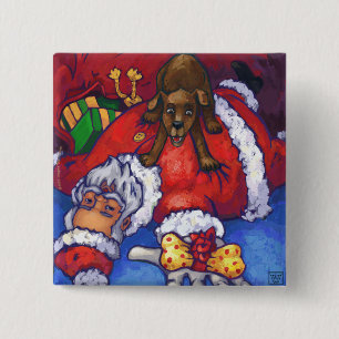 Christmas Wish 15 Cm Square Badge