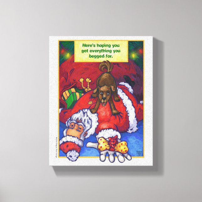 Christmas Wish Canvas Print (Front)