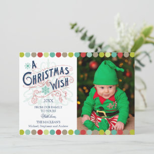 Christmas Wish Holiday Card