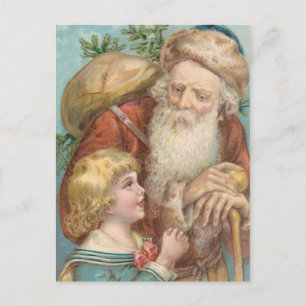 Christmas Wish Holiday Postcard