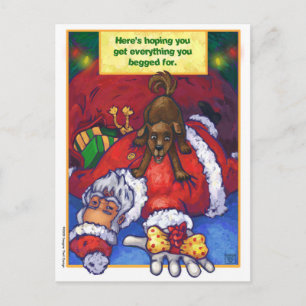 Christmas Wish Holiday Postcard