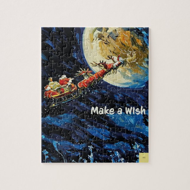 Christmas Wish puzzle (Vertical)