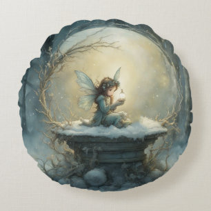 Christmas Wish Round Cushion