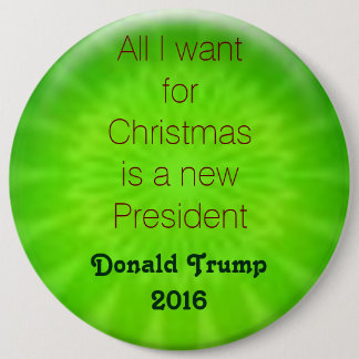 Christmas wish Trump 2016 6 Cm Round Badge