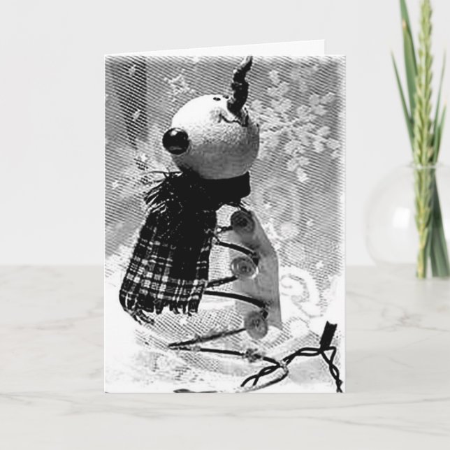 CHRISTMAS WISH U WERE UNDER MISTLETOE WITH ME HOLIDAY CARD (Front)