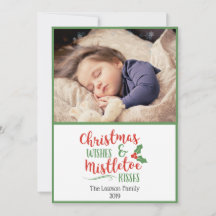 Christmas Wishes and Mistletoe Kisses Photo