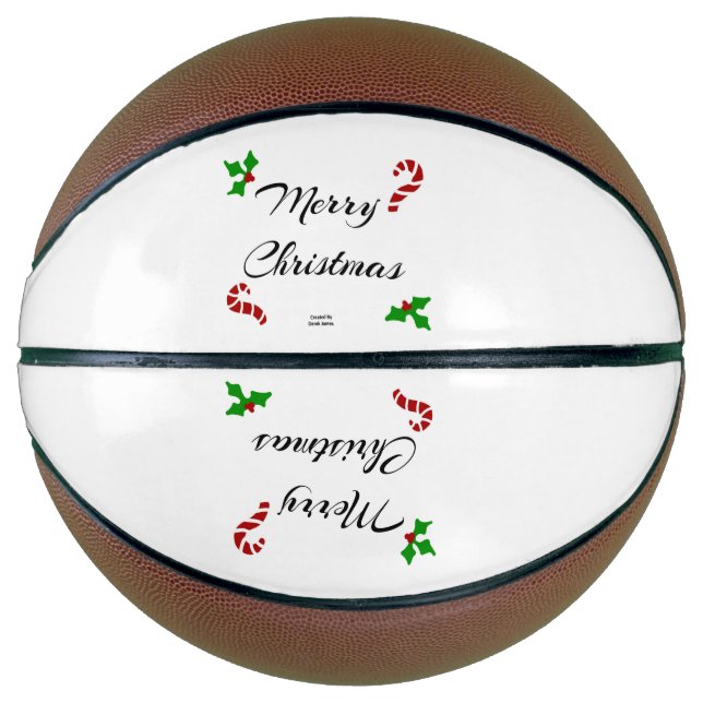 Christmas Wishes Basketball (Front)