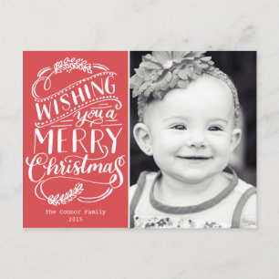 Christmas Wishes Collection Holiday Postcard