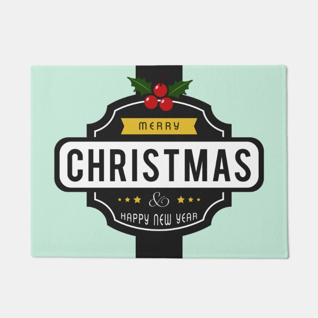 Christmas Wishes door mat (Front)