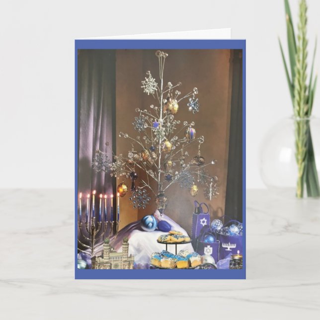 CHRISTMAS WISHES FOR FAMILY, FRIENDS & HAPPINESS CARD (Front)